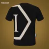 Philipe Plein Mens Designer Tshirts Vêtements de marque Rhingestone Pp Skull Men T-shirts classiques de haute qualité Streetwear Hop Wshirt Top Tees Plein T-shirt 517