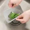 Kare Gri ve Beyaz Mutfak Lavabo Süzgeçler Banyo Drenaj Filtreleri Saç Filtresi Banyo Stoper Fiş Lavabolar Süzgeç Duş