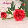 116cm Long Silk Rose Vine with Green Leaves For Home Wedding Decoration Fake leaf DIY Hanging Garland Artificial Flowers