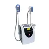 4 i 1 Kavitation RF Cryolipolysis Slimming Machine 2 hanterar fettfrysning samtidigt