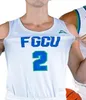 Custom College Basketball Florida Coast Fgcu Jersey Cyrus Largie Caleb Catto Jalen Warren Eli Abaev Dakota Rivers Dom London Franco Miller Jr. Luis Rolon 4xl