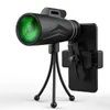 Suncore 12x42 Monocular Portable Non-Night Vision Telescope Wide Field Jakt Bird Watching Travel Scope Connect Phone Lens