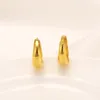 24kt Yellow Solid Fine Gold GF Over Hoop Medium Simple Everyday Wear Earrings For Women 1 Pair