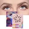 Magneet wimpers dikke stijl 5 pairs lotus houder handgemaakte vijf magnetische valse wimper set oog make-up tool J070