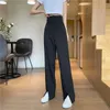 Real Shot Pantalon Large Femme Été Mince 2021 Nouveau Petit Y0811