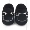 Newborn Baby Girls Boys Leather Crib Shoes Peas Shoes Soft Sole Infant First Walkers