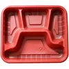 Disposable Take Out Containers Lunch Box Microwavable Supplies 3 Or 4 Reusable Plastic Food Storage Containers With Lids HHC6640