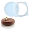 Round Silicone Cake Mold Mousses Ice Cream Dessert Jelly Handmade Soap Baking Pan Decorating Accessories Bakeware Tools 210225