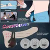Vibrant Penis Massager Ring Sex Toys pour hommes Scrotum Bind Male Chastity C2536