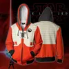 Film Hoodie Cosplay Darth Vader 3D-Druck Sweatshirts Mode Männer Frau Hoody Jacke 201020