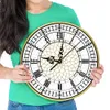 Big Ben klok Hedendaagse moderne wandklok Retro stille niet-tikkende wandklok Engels Home Decor Groot-Brittannië Londen Gift X0705