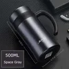 500/600 ml Mode Edelstahl Vakuum Flaschen Männer Business Thermos Für Tee Wasser Becher Infuser Flasche Büro Thermische Tasse 211109