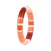 Guanlong New Fashion Gradient Striped Resin Acrylic Craft Bangle Armband för kvinnor och tjejer Gåvor Handgjorda Bröllop Smycken Q0719