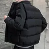 Männer Unten Parkas Winter Jacke Männer Warme Dicke Casual Mäntel Winddicht Stehkragen Männliche Oberbekleidung Jacken Solide Windjacke