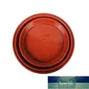 10pcs Plastic Flowerpot Drip Tray Plant Pot Saucer for Fleshiness Planter Garden Balcony - Type 160 (Red)