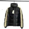 남자 다운 코트 겨울 남성 재킷 롱 슬리브 편지와 인쇄 된 남자 남성 패션 의류 파카 크기 s-xl