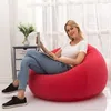 Sofá perezoso, forma de bola inflable, cama de aire, sillón reclinable para acampar, sofá doble, mochila, almohadillas para exteriores