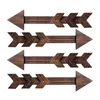 Tapestries 4 Packs Rustic Wood Arrows Wall Decor Wooden Art Decorative Farmhouse Sign