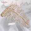 YouLaPan HP258 Handmade Crystal Rhinestone Tiaras And Crowns Wedding Headband Headpiece Bridal Hair Piece Prom Pageant accessory