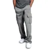 Mens Cargo Pants Joggers Cotton Sweat Pants Workout Loose Trousers Long Mens Sportswear Sweatpants Hip Hop Streetwear 4XL75218038982365