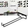 Organizzazione di contenitori per la cucina 1pc Bicchieri da vino Appendiabiti Calici a testa in giù Display Single Home Holde Row Bar Rack Cabinet Stand Cup M8r8