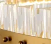 LED-verlichting Moderne Crystal Kroonluchter Europese Stijl Ronde Shining Kroonluchters Armatuur Luxe Thuis Binnenverlichting