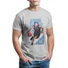 T-shirt da uomo Kuroko No Basket Sports Anime Series Sharkie T-shirt da uomo a manica corta T-shirt in puro cotone Maglietta Harajuku