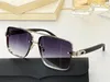T8200991 Nuevas gafas de sol de moda con protección UV 400 para hombres Marco cuadrado vintage popular de calidad superior Viene con estuche clásico sun243F