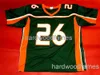 Anpassad Sean Taylor Miami Hurricanes Green Jersey Stitched Lägg till valfritt namnnummer