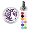 Universal Car Cat Design Hollow Out Aromatherapy Essential Oil Locket Diffuser Vent Clips Portable Mini Vent Perfume Clip Air Freshener