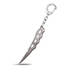 Miecz klęski kluczy Sasuke Uchiha Kunai wisidant łańcuchy kluczowe dla mężczyzn dla mężczyzn Kobiet zabawka biżuteria Acesories J03066142684