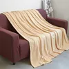 Solid Color Deken Coral Fleece Stof Soft Throw Handdoek Bedding Sheet voor Thuis Reizen Volwassenen Kinderen Dekens Cobija Cobertor