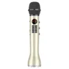 L-598 Draadloze microfoon Handheld Karaoke Bluetooth-luidspreker LED-scherm TF-kaart Zangrecorder