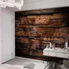 Amerikanische Vintage 3D Tapete Einfache und Retro Holz Karte Wandbild Wohnzimmer Schlafzimmer Moderne Dekoration Tapeten Tapeten