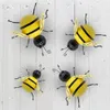 Metal Wall Art Bee 3D Sculpture Inspirational Wall Decor Hanging per interni ed esterni NOVITÀ t443