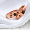 4mm 5mm Titanium Ateel Zilveren Liefde Ring Mannen en Vrouwen Rose Gouden Ringen Voor Liefhebbers Paar Ring sieraden Gift Groothandel KR001