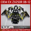 Kawasaki Ninja EX250 ZX250 R ZX 250R ZX-250R 2008年250 ZX250R 2008 2009 2011 2011年EX250R 08 09 10 11 12射出フェアリング