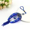 Decorative Objects & Figurines Fashion Wall Hanging Horseshoe-shaped Pendant Charm Car Keychain Jewelry Evil Eyeball