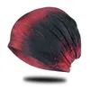 Unisex Spring/Summer/Winter Print Women's Beanie Hat Men's Thin Loose Skull Hat Loose Collar Scarf Hip Hop Hat Y21111
