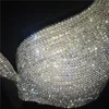 AKYZO Luxury rhinestone bra set women sexy shiny high quality diamond elastic padded bra for lady X0526