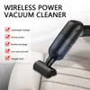 Mini Handheld Wireless Wet Dry Dual Use High Power Strong Suction Cordless Portable Car Home Vacuum Cleaner
