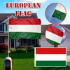 Decorazione per feste Bandiera Ungheria Giardino Bar Ristorante e famiglia per la casa all'aperto 90x150 cm Vieni sul calcio Consegna veloce