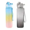 Water Bottle 1000ml Sports Plastic Drinking Leakproof Large Capacity Cup Fashion Student Portable For Man