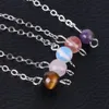 Reiki Healing Pendulums Radiesthesia Natuurstenen Hanger Amulet Crystal Pendulum voor Mannen Dames Pendulos Klein formaat