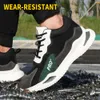 Work Safety Shoes men Steel Toe Anti-Smashing Anti-Puncture Soft Light Comfortable Protective Boots women Sneaker 210826