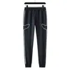 Sweatpants Homens Elastic Stretch Stretch Stretch Harem Calças Homem Plus Grande Tamanho 7xl 8xl Juntos Sports Coreano Streetwear Masculino Calças 211112