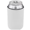 Atacado! Subblimação de Neoprene Branco Titular do copo em branco para 12oz pode refrigerador transferência de calor DIY Cook Capa para garrafas de água de cerveja A12