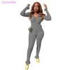 Women Two Pieces Pants Outfits Solid Color Sweater Cotton Pit Strip Sports Suit Autumn Long Sleeve Cardigan Jogger Sportswear