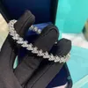 Designers Bracelet Link Chain Bijoux polyvalents pour femmes Bracelets de charme de luxe de mode de haute qualité Tempérament amour bracelet en diamant