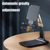 Universal Adjustable Phone Holder Stand for IPhone 12 11 Pro Max Samsung Note 20 Ultra IPad Tablet Foldable Metal Holders Desk Stands